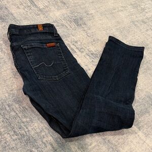 Women’s 7 for All Mankind jeans - Kimmie straight leg - size 27 x 27.5” inseam